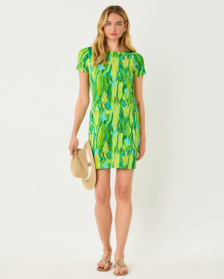 Chelle Upf 50+ Dress - Turquoise Tide Sweet Corn