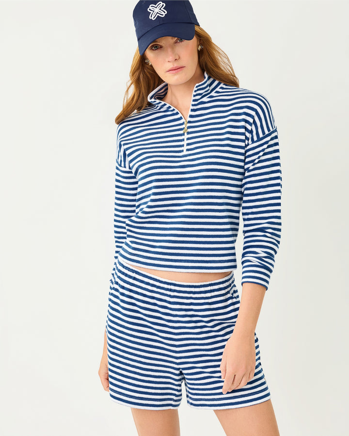 Cain Short - Starlight Navy St Tropez Stripe