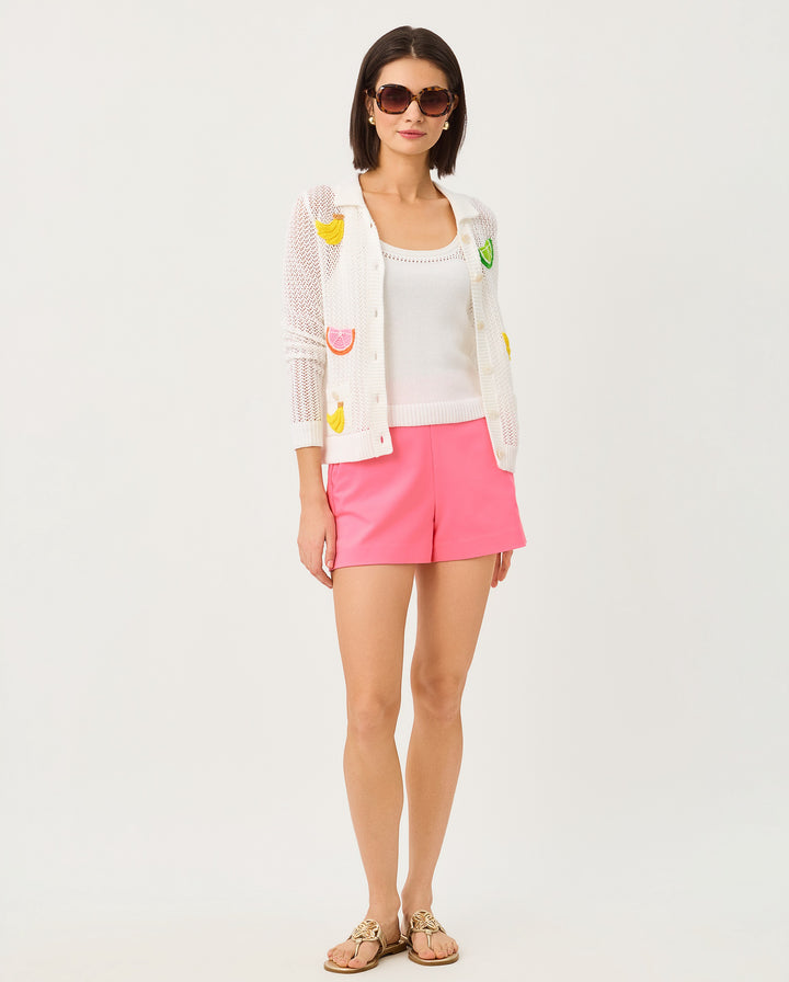 Cormac Mesh Sweater Set - Resort White Tooty Fruity Crochet