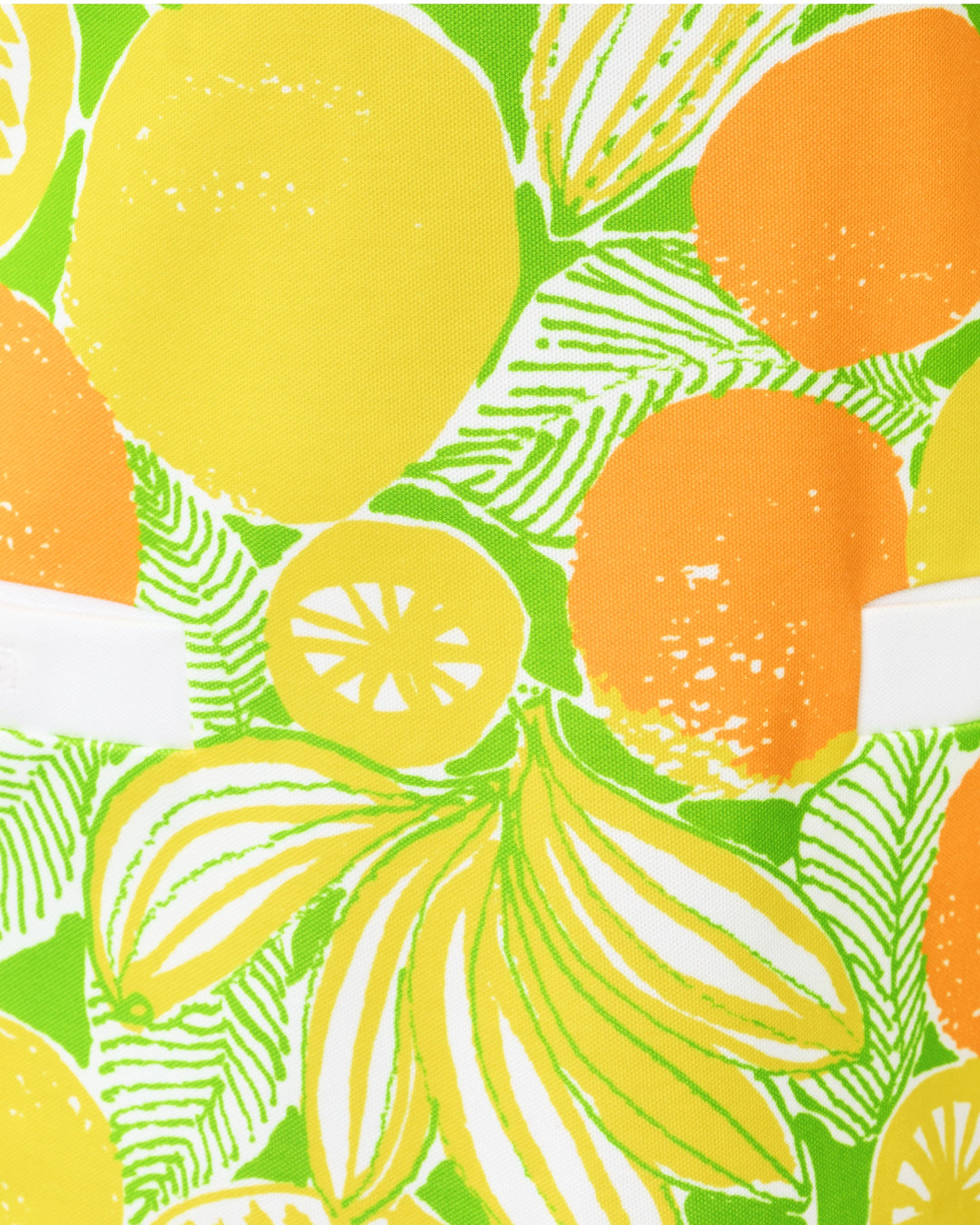 Duffy Shift Dress - Island Palm Oversized Zesty