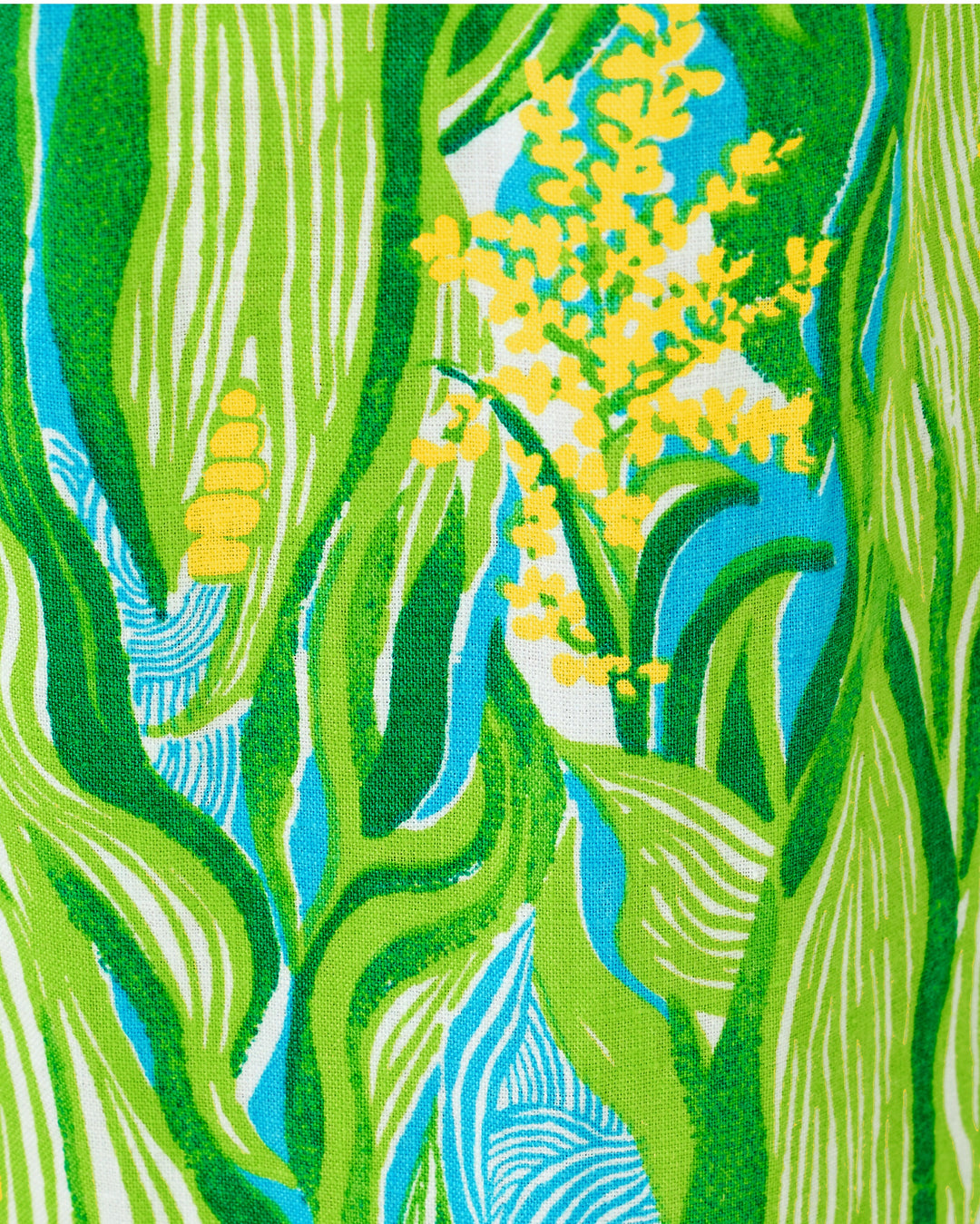 Mirabella Linen Palazzo - Turquoise Tide Sweet Corn Engineered Set