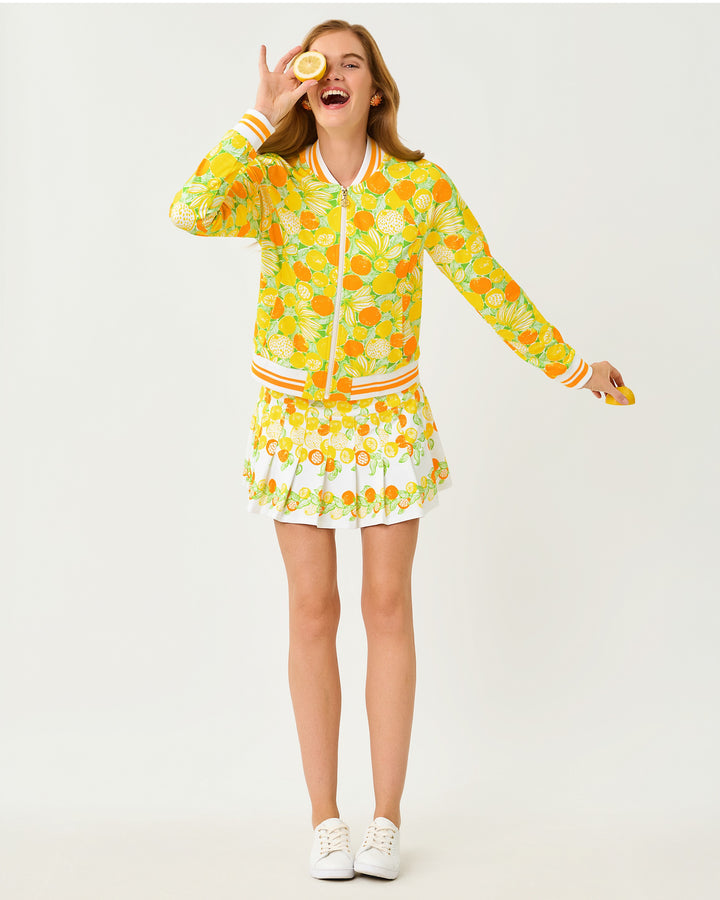 Jaydea Upf 50+ Jacket - Island Palm Zesty