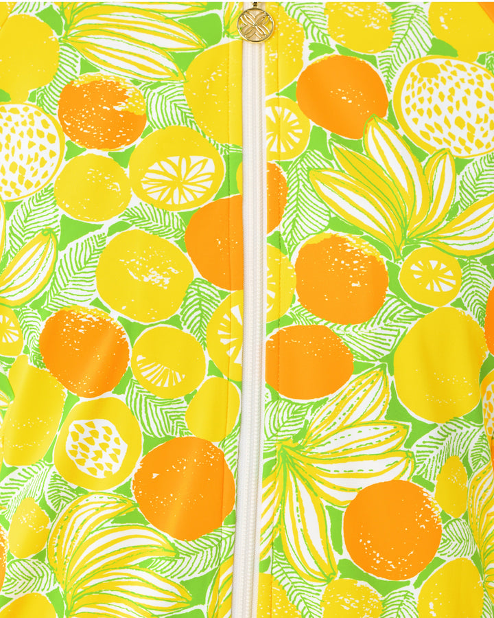 Jaydea Upf 50+ Jacket - Island Palm Zesty