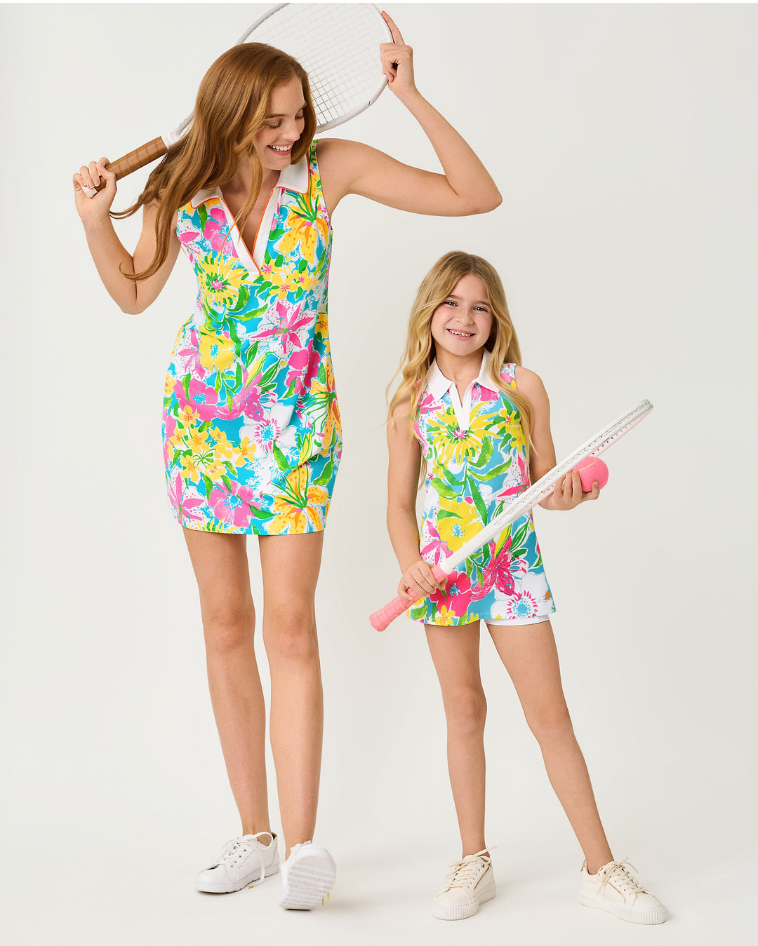 Mini Cayo Upf 50+ Costa Dress - Multi Lovely Lilly