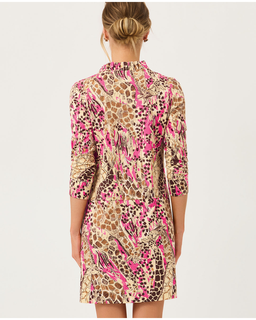 Annelie Dress - Pink Aster Sketching