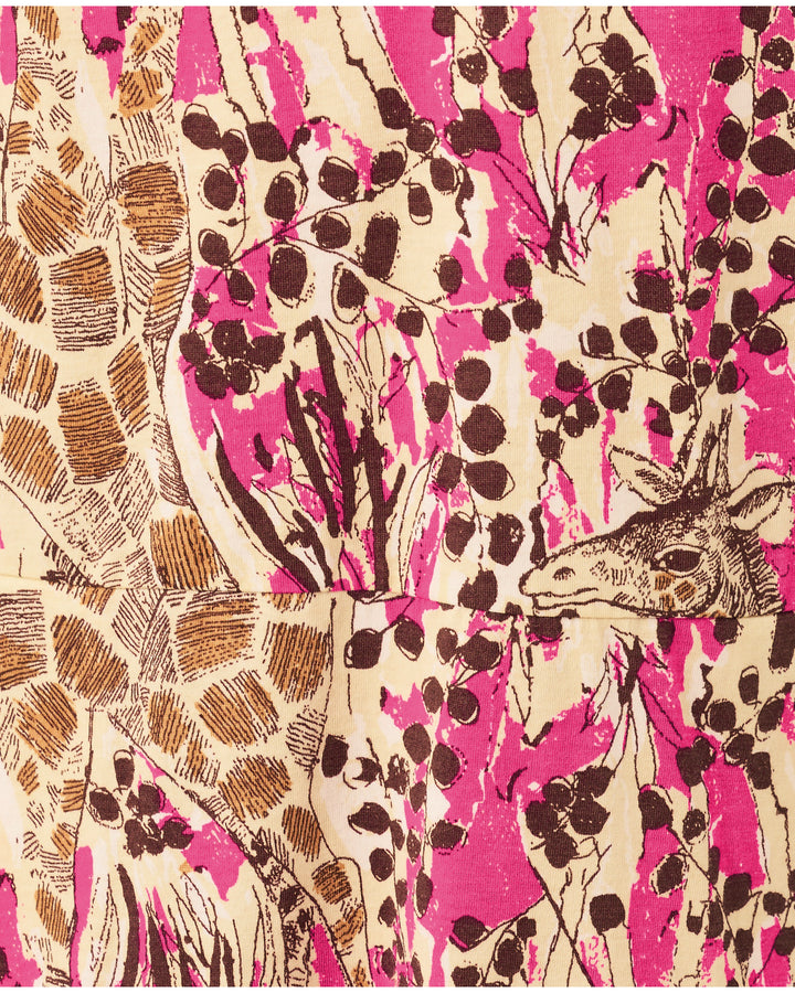 Annelie Dress - Pink Aster Sketching