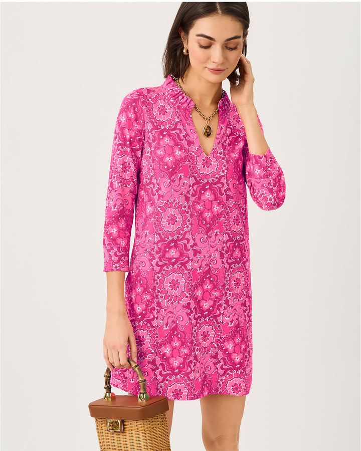Annelie Dress - Pink Aster The Casbah
