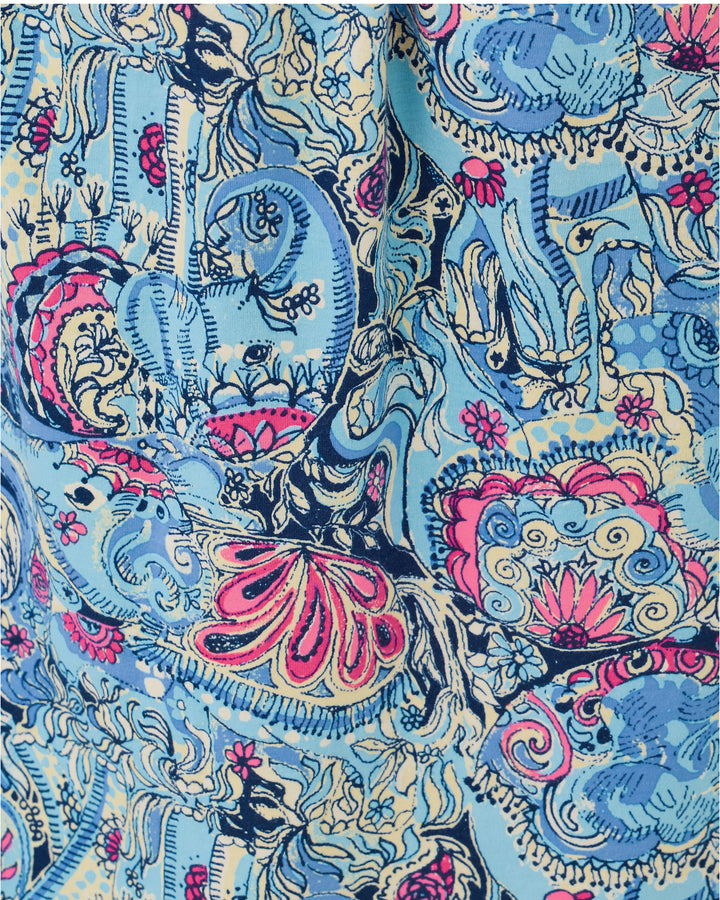 Lucila Midi Dress - Multi Paisley Parade