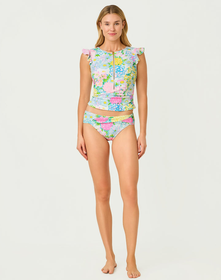 Jossette Tankini - Multi Lilly Garden