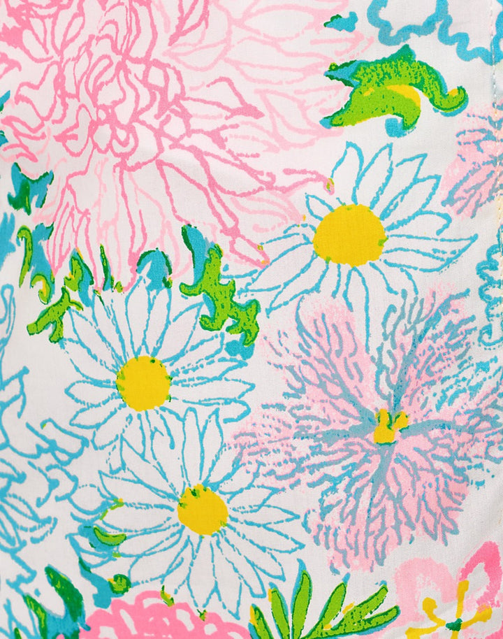 Varney Overall Dress - Multi Lilly Garden