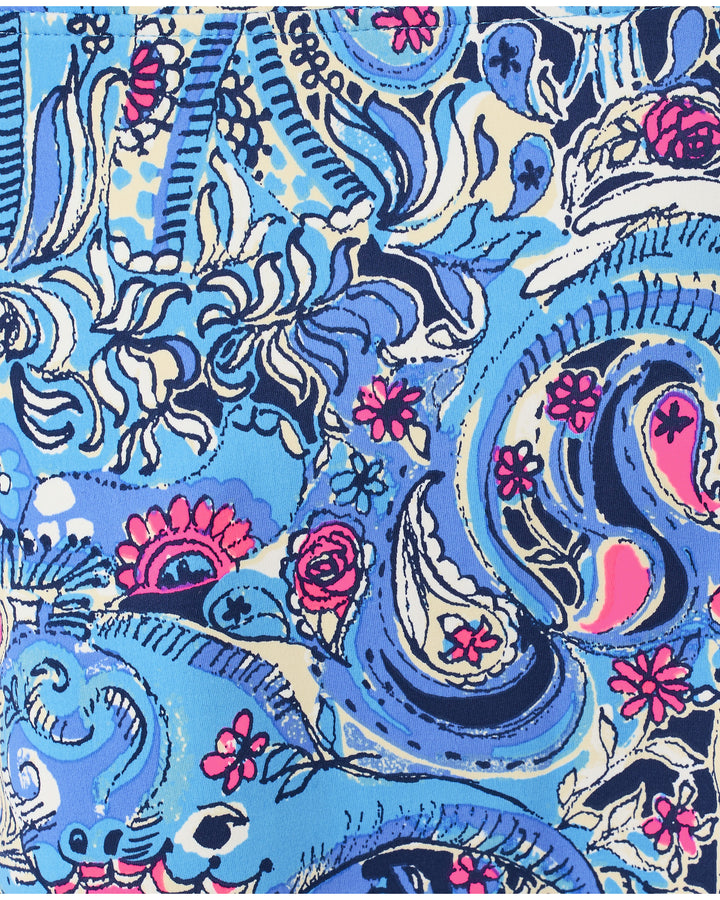 Meena Upf 50+ Bow Skort - Multi Paisley Parade