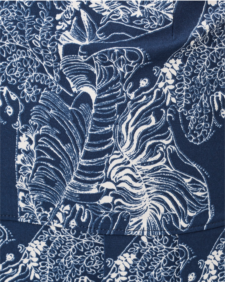 Luisa Upf 50+ Skort -  Low Tide Navy Lil Palm Prowl Golf
