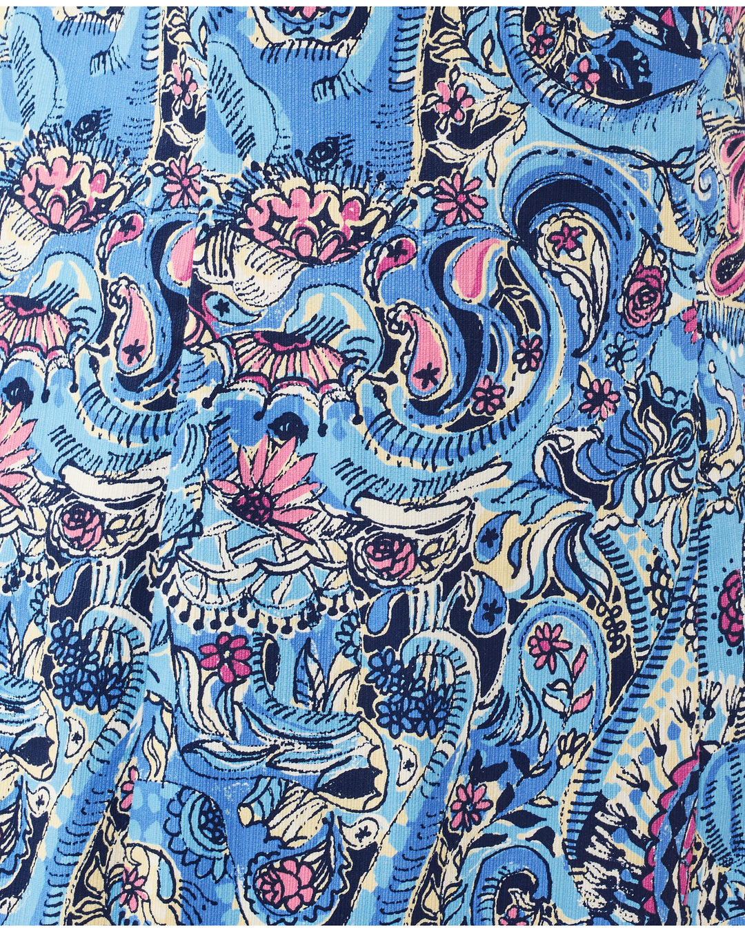 Paloma Shift Romper - Multi Paisley Parade