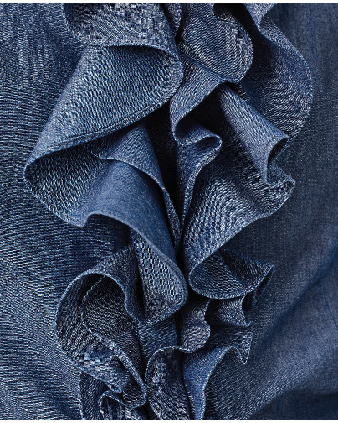 Fenly Sleeveless Top - Indigo Chambray