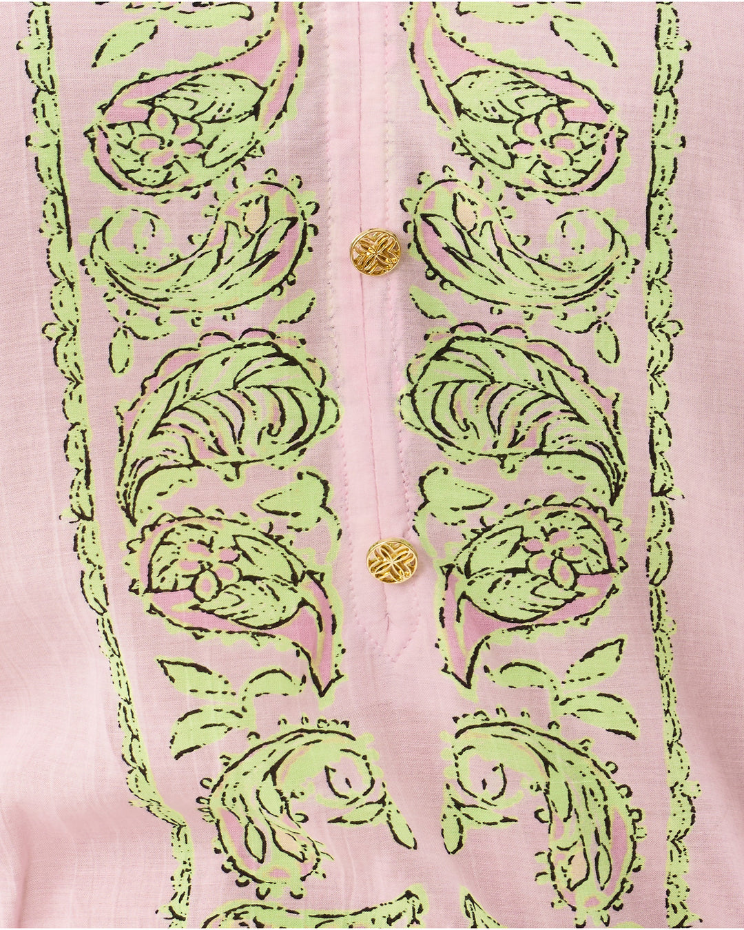 Noor Long Sleeve Top - Lime Chiffon Estoril