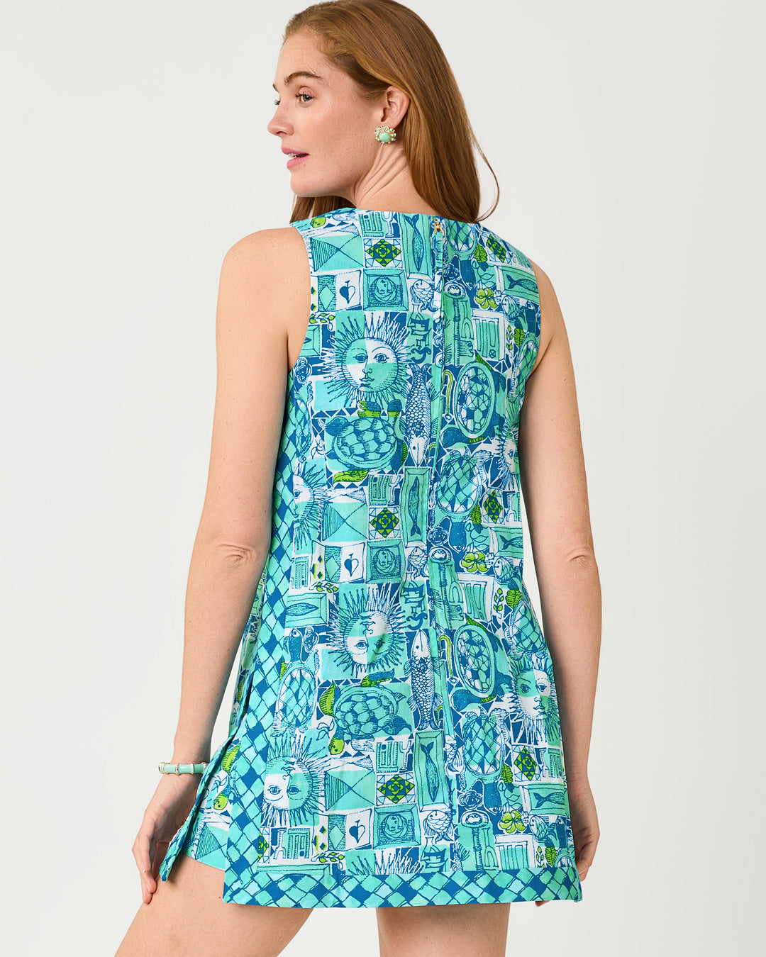 Aisling Shift Romper - Mint Condition Harlillyquin