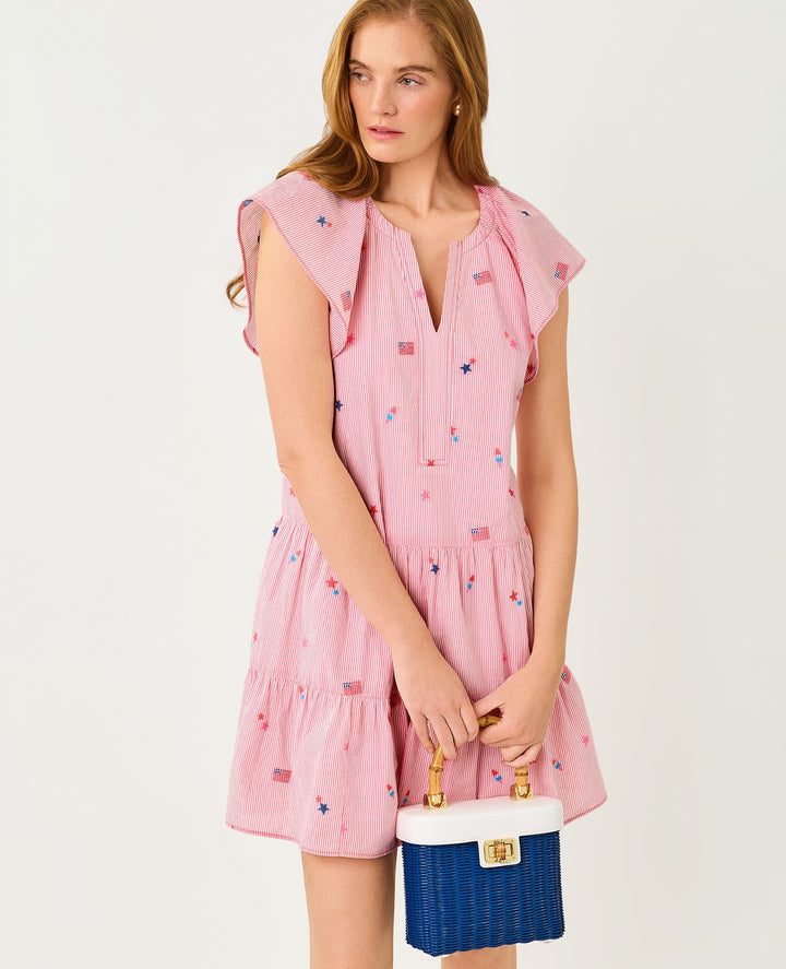 Norella Dress - Paradise Punch Its A 250th Celebration