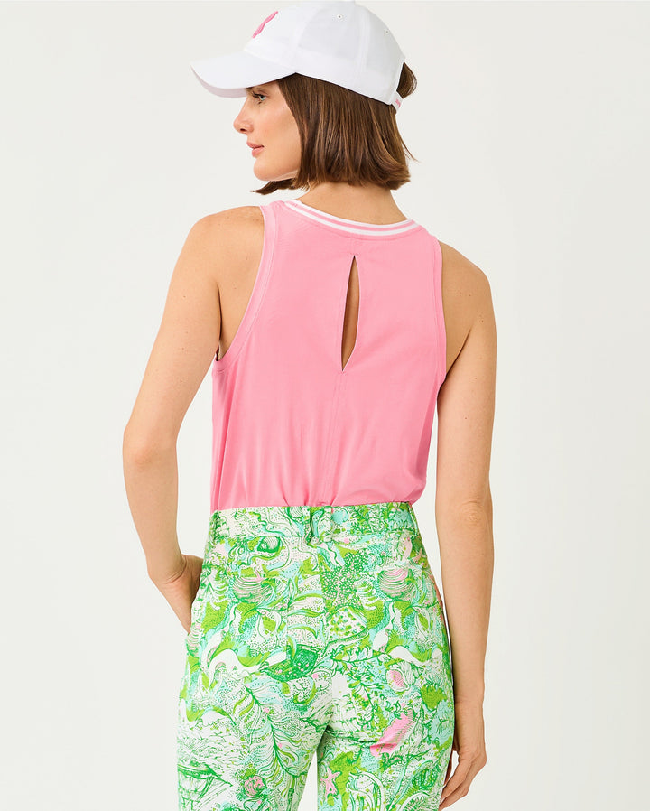 Westley Upf 50+ Cutout Tank - Conch Shell Pink