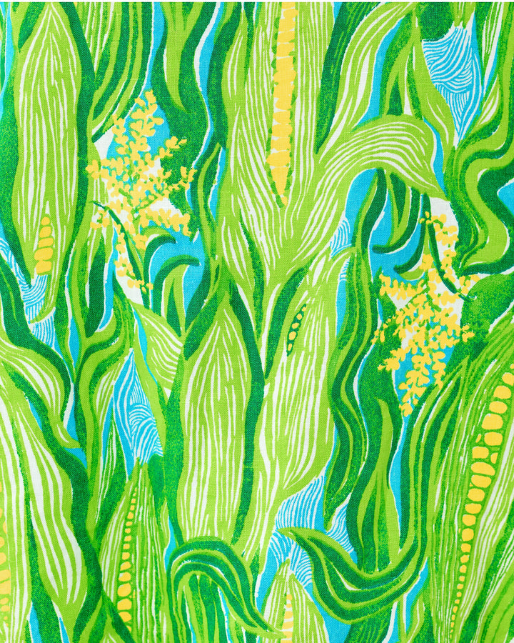 Jesslyn Top - Turquoise Tide Sweet Corn