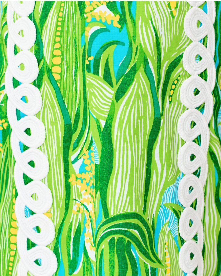 Little Lilly Classic Shift Dress - Turquoise Tide Sweet Corn