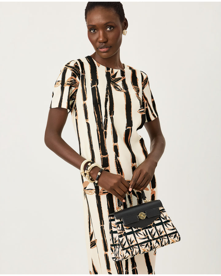 Irvine Top Handle Bag - Coconut Peony