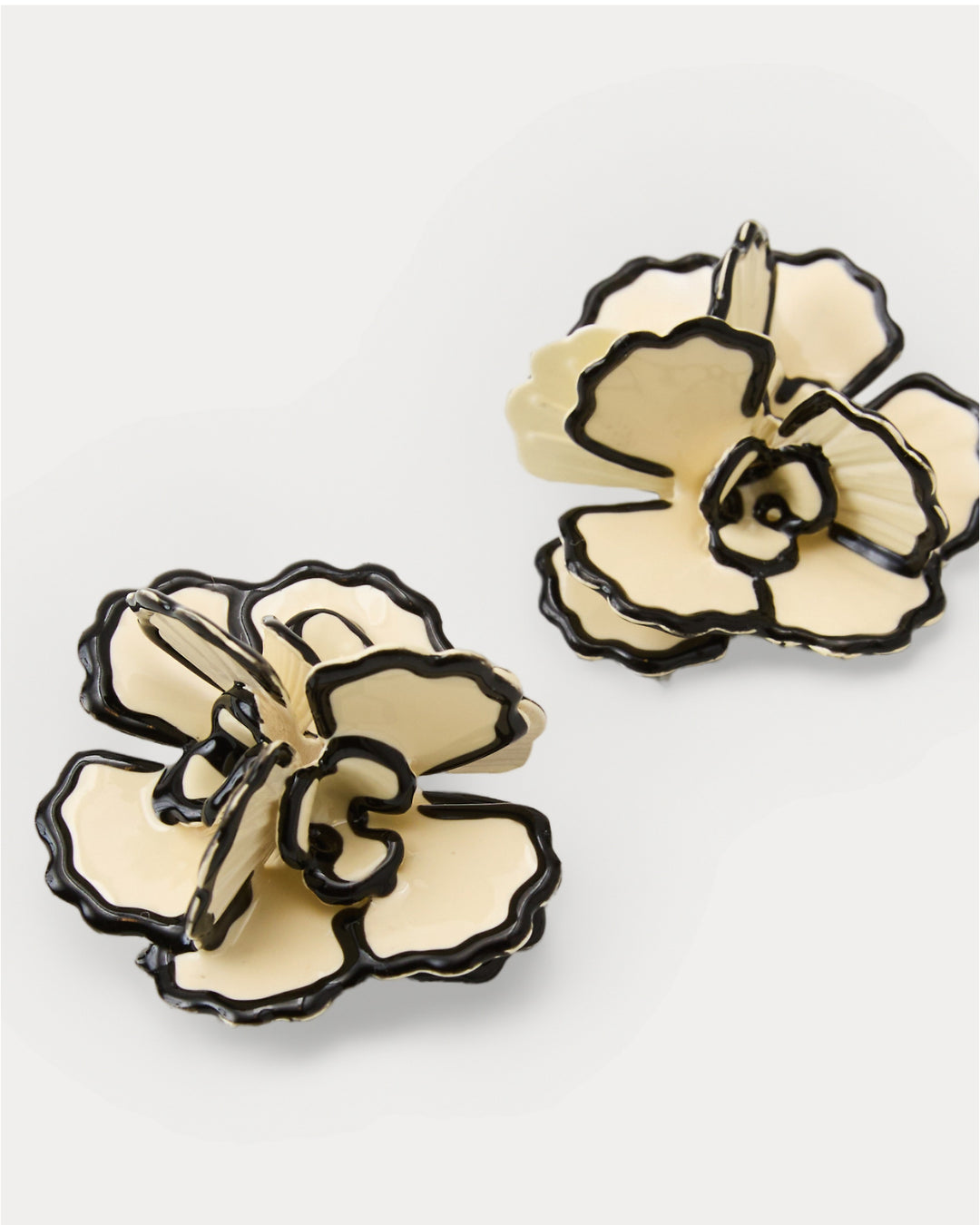 Blushing Blooms Earrings - Coconut