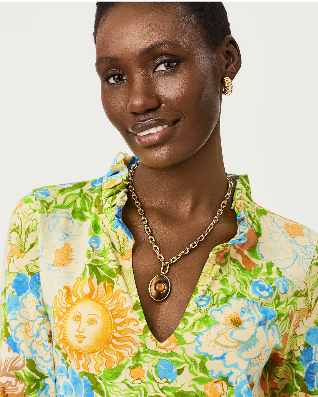 Camouflage Catwalk Necklace - Coco Beach