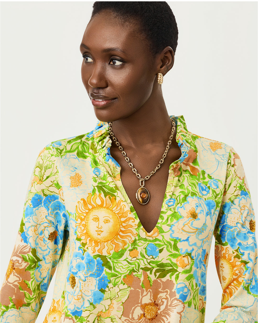 Camouflage Catwalk Necklace - Coco Beach