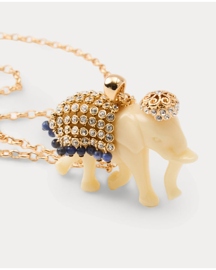 Paisley Parade Necklace - Coconut