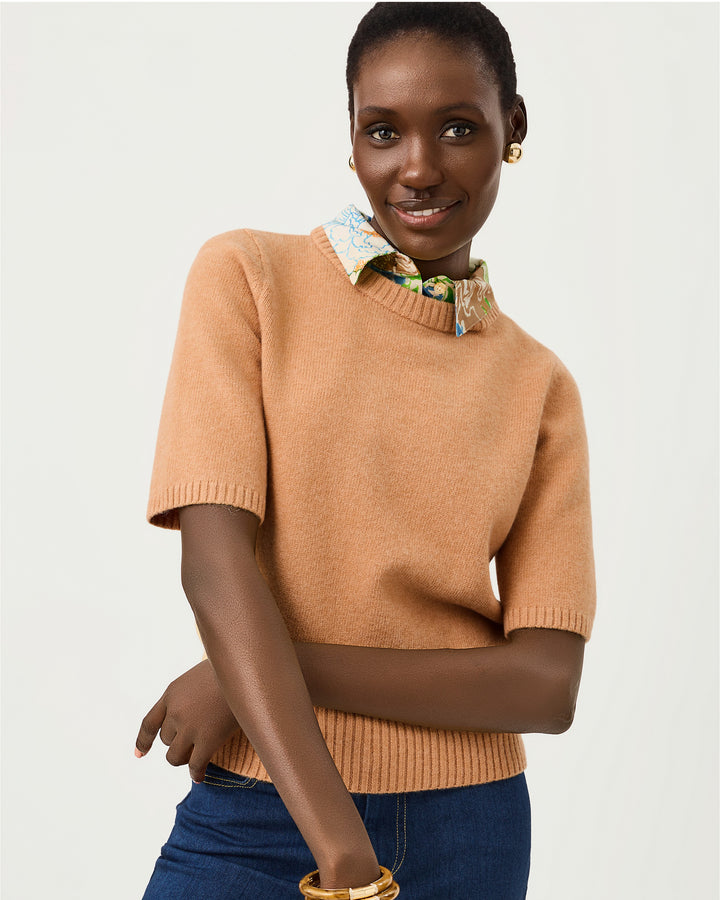 Viviann Sweater - Heathered Iced Latte X Sympeony