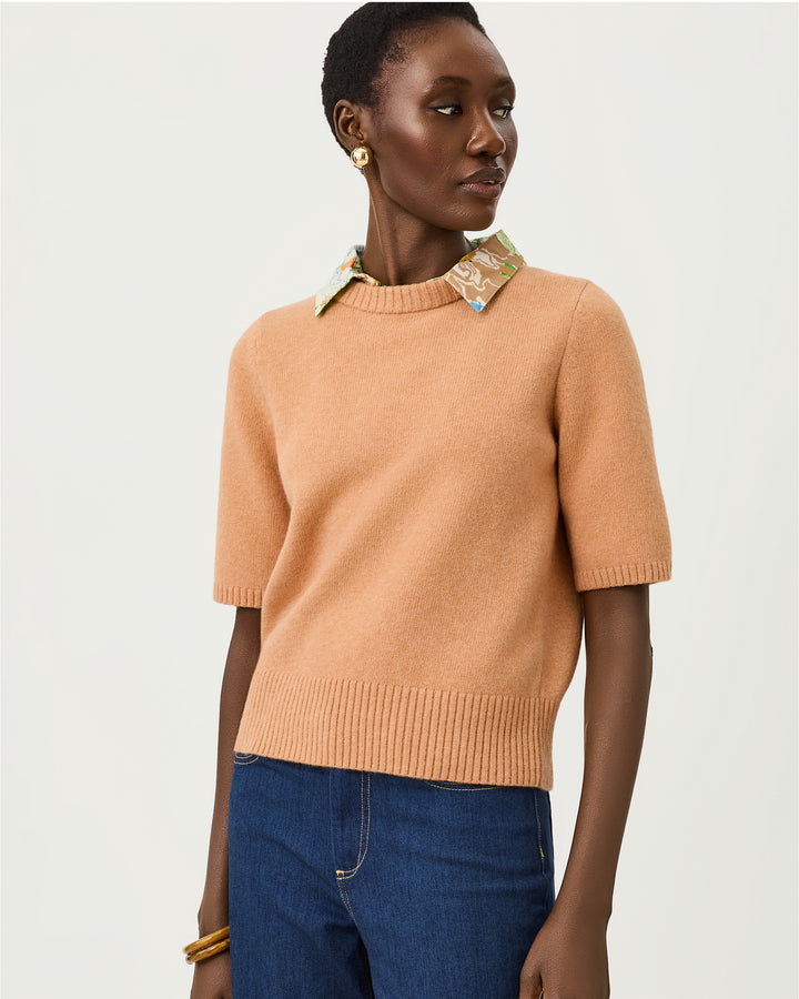 Viviann Sweater - Heathered Iced Latte X Sympeony