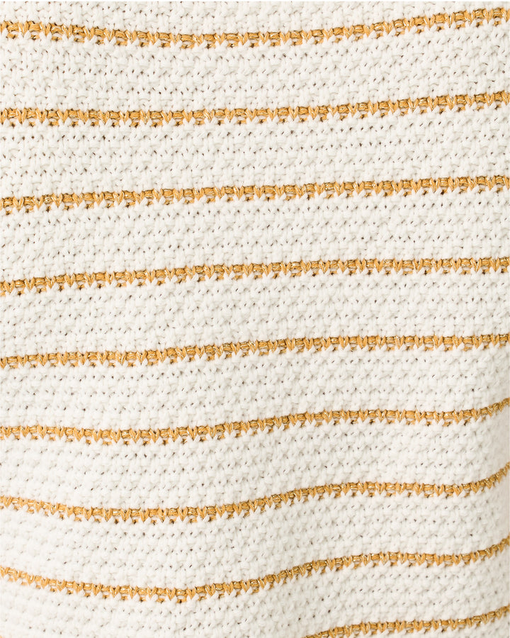 Shayna Sweater Vest - Coconut Palm Tree Stripe