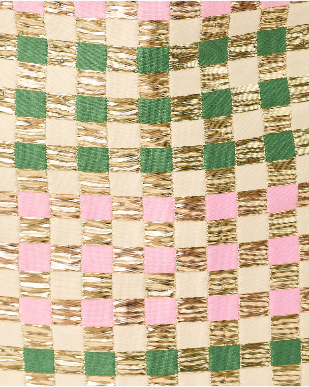 Sarissa Mini Skirt - Oregano Golden Gingham