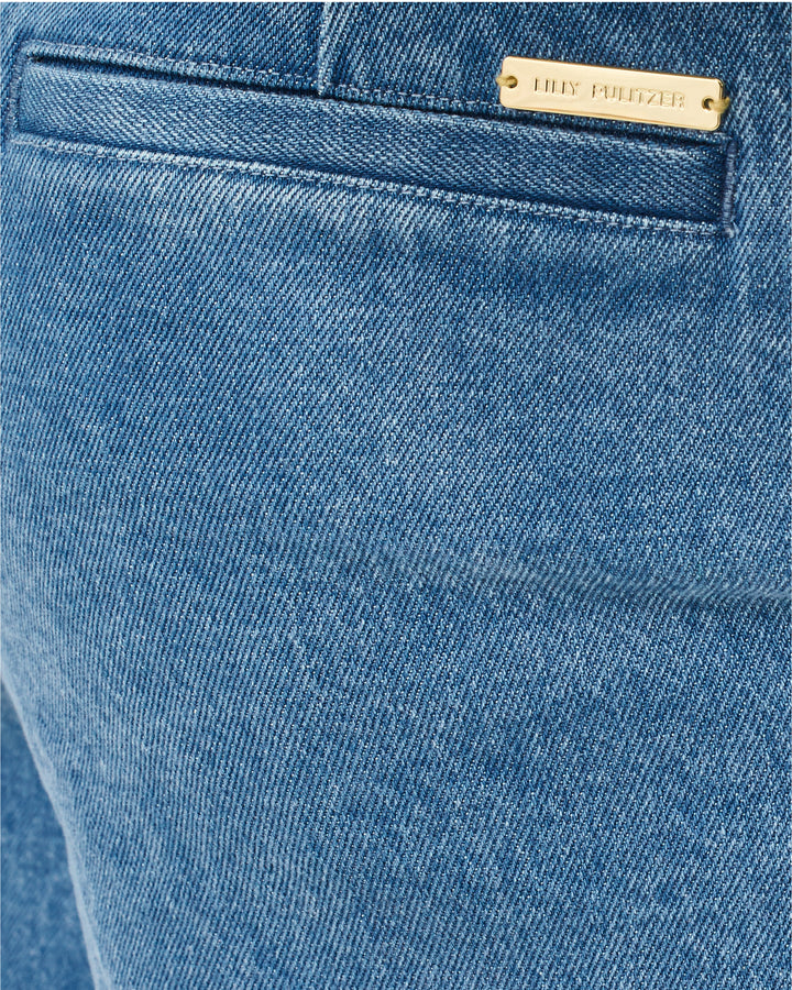 Sarissa Stretch Denim Short - Sympeony Wash