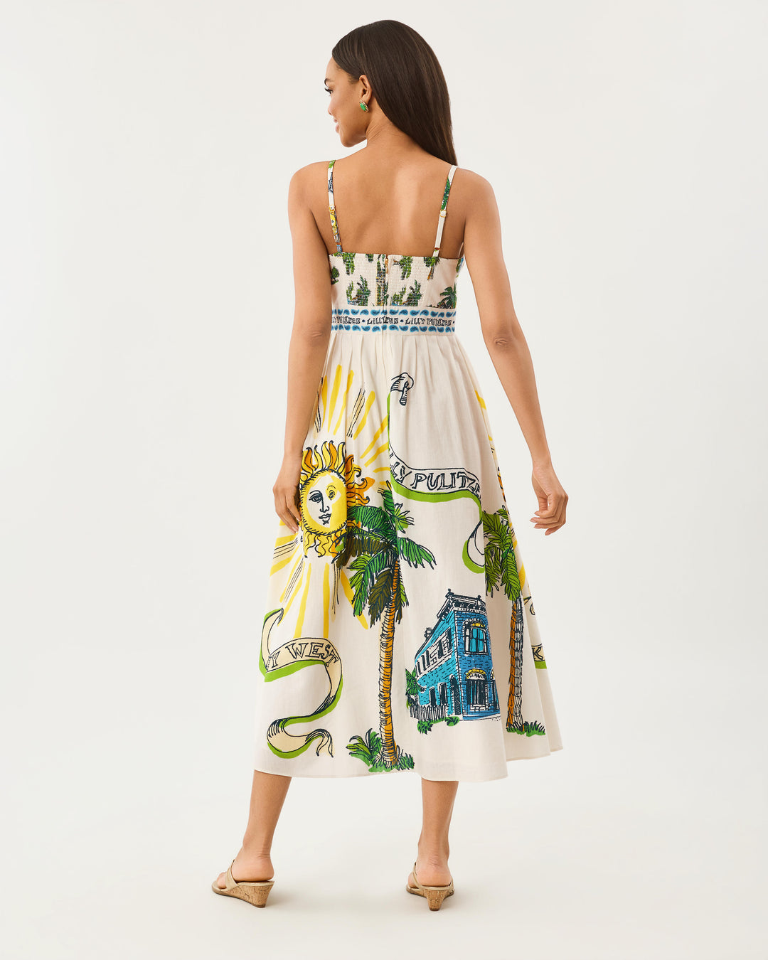 Wendley Midi Dress - Coconut