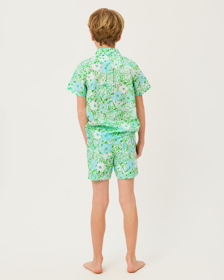 Boys Ollie Short - Mint Condition Burst of Joy