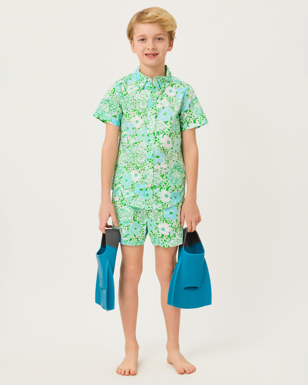 Boys Ollie Short - Mint Condition Burst of Joy