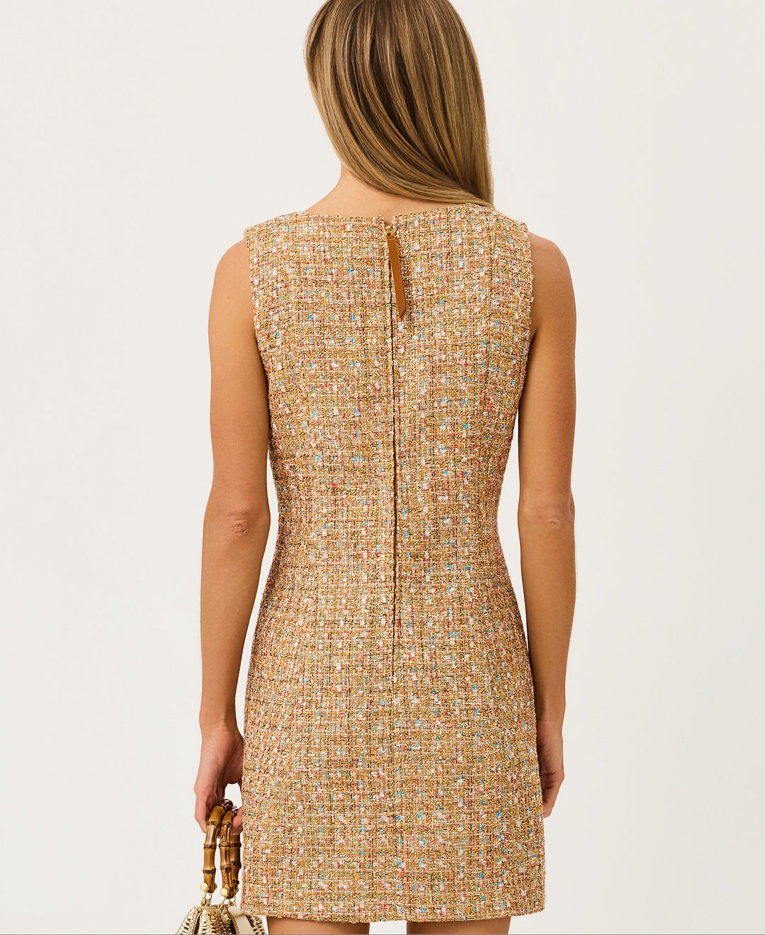 Bindy Shift Romper - Iced Latte Golden