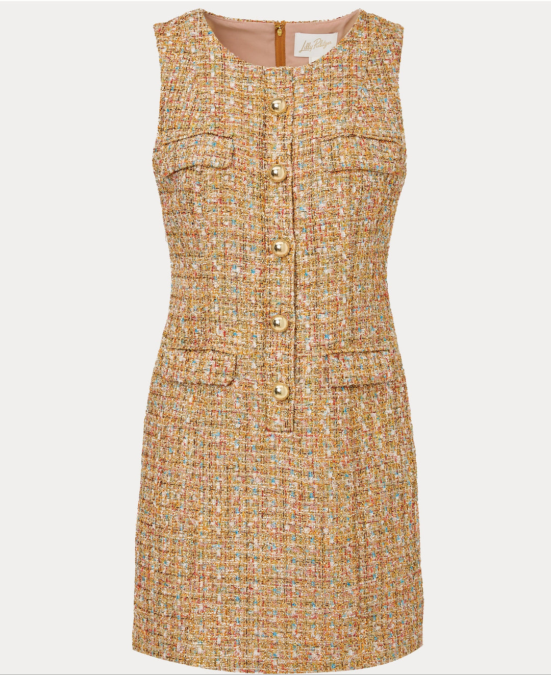 Bindy Shift Romper - Iced Latte Golden