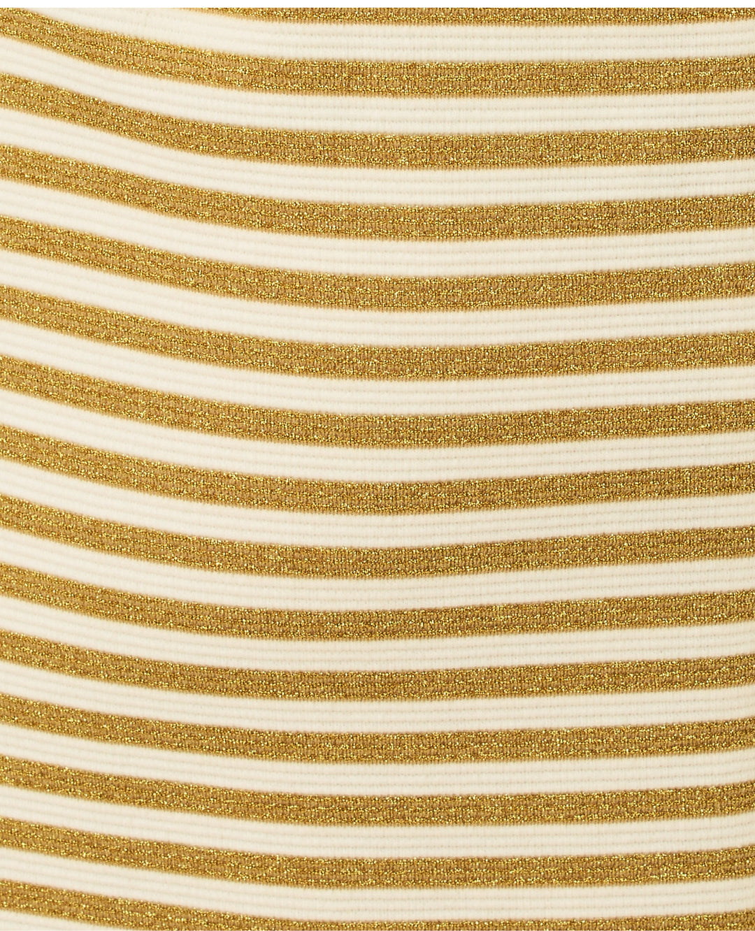 Fallon Dress - Gold Metallic Ottoman Stripe
