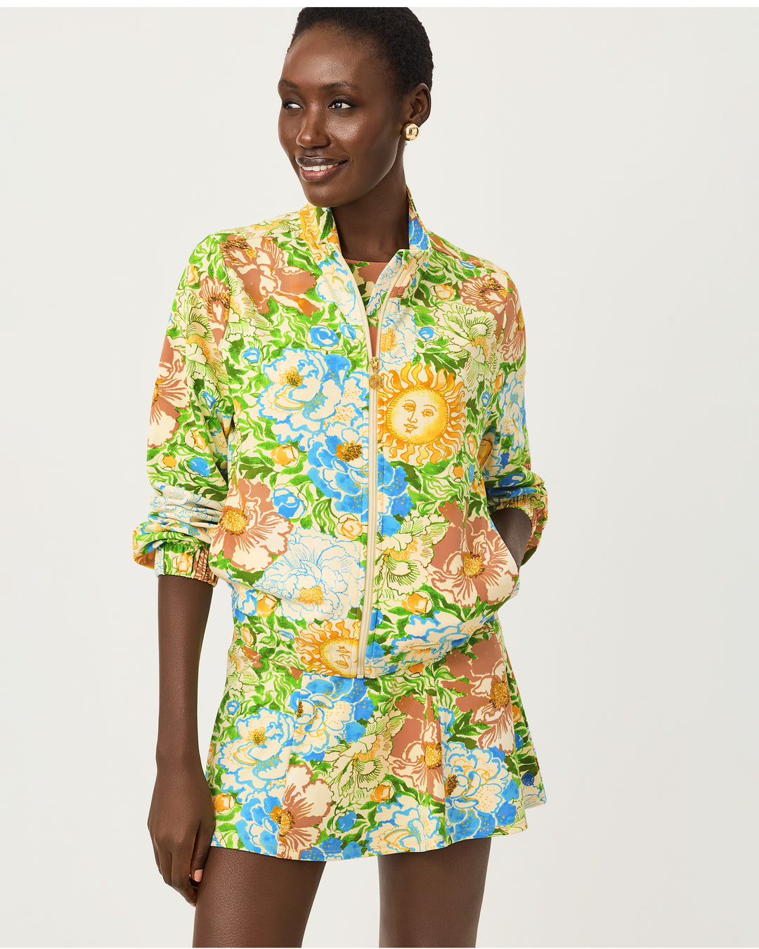 Aegean Upf 50+ Jacket - Rutabaga Sympeony