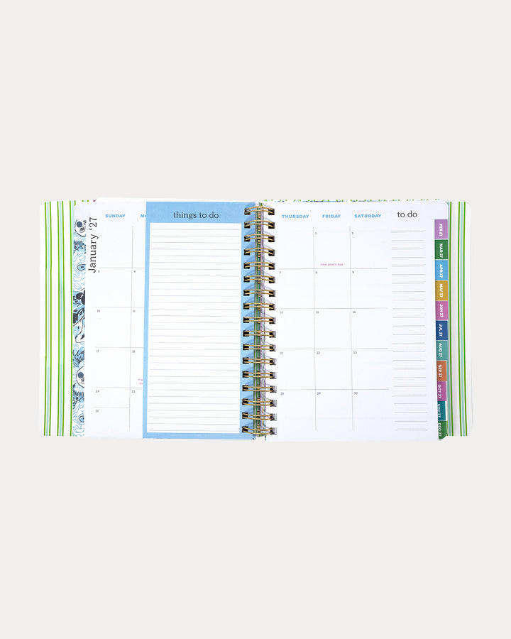 Soft Cover Planner - Mint Condition Burst Of Joy