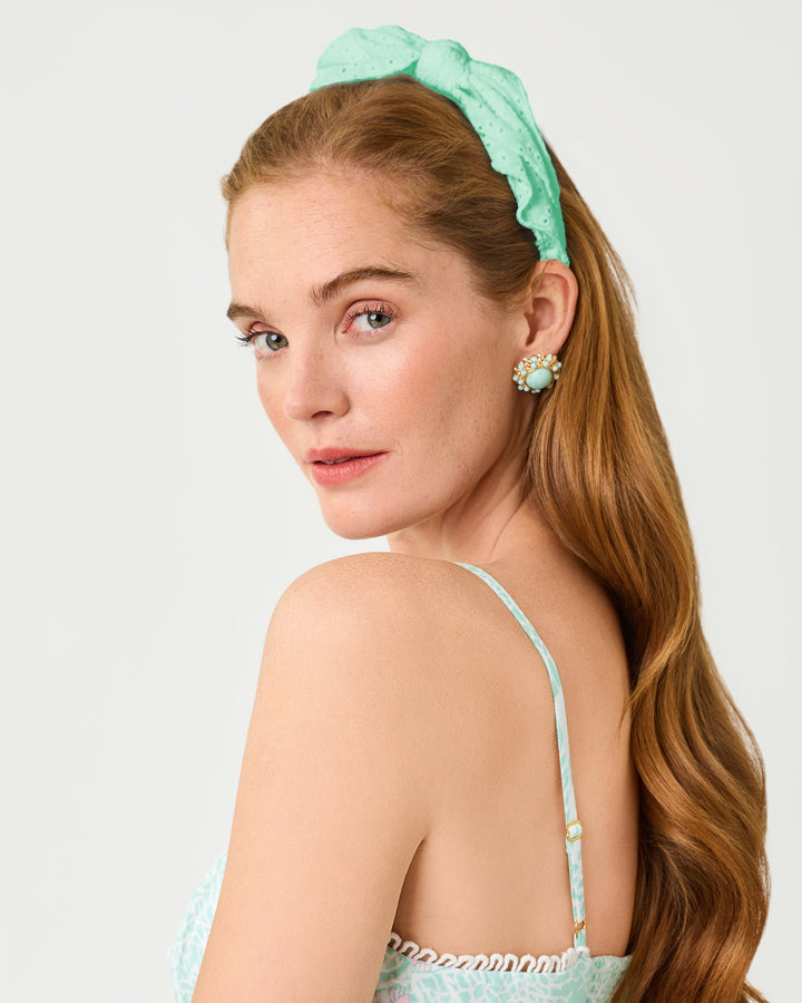 Side Bow Knotted Headband - Mint Condition
