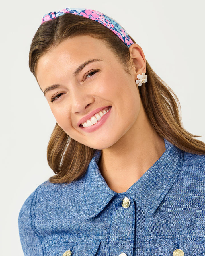 Twist Knot Headband - Starlight Navy In All Her Glory