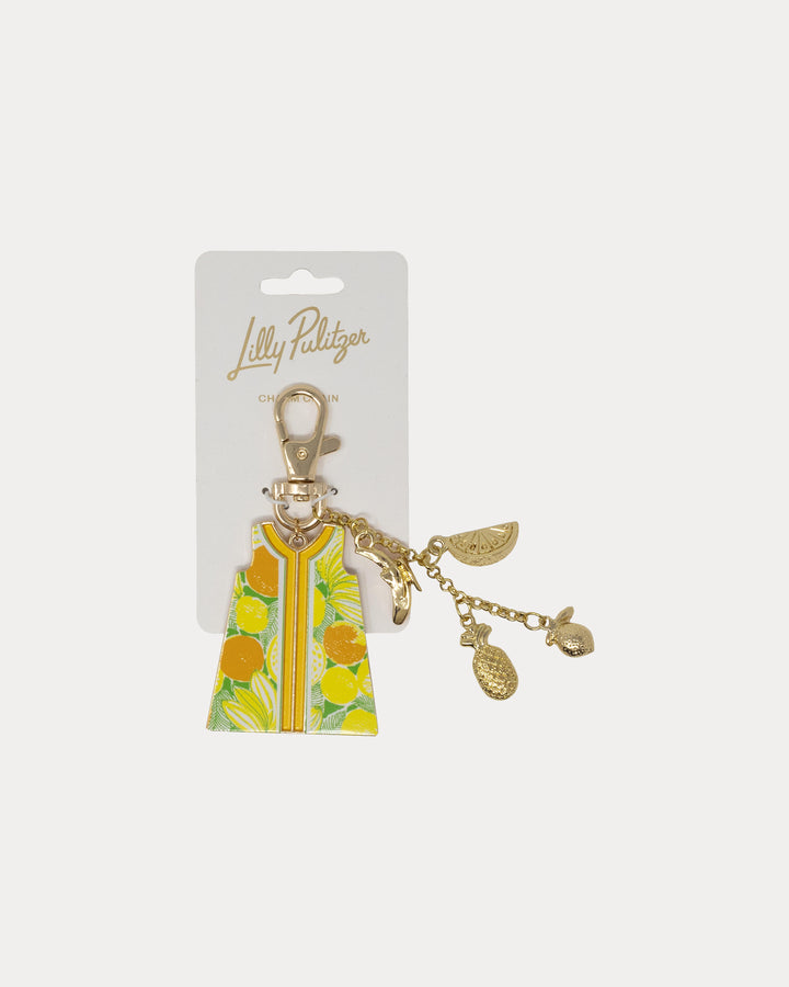 Shift Dress Charm - Island Palm Zesty