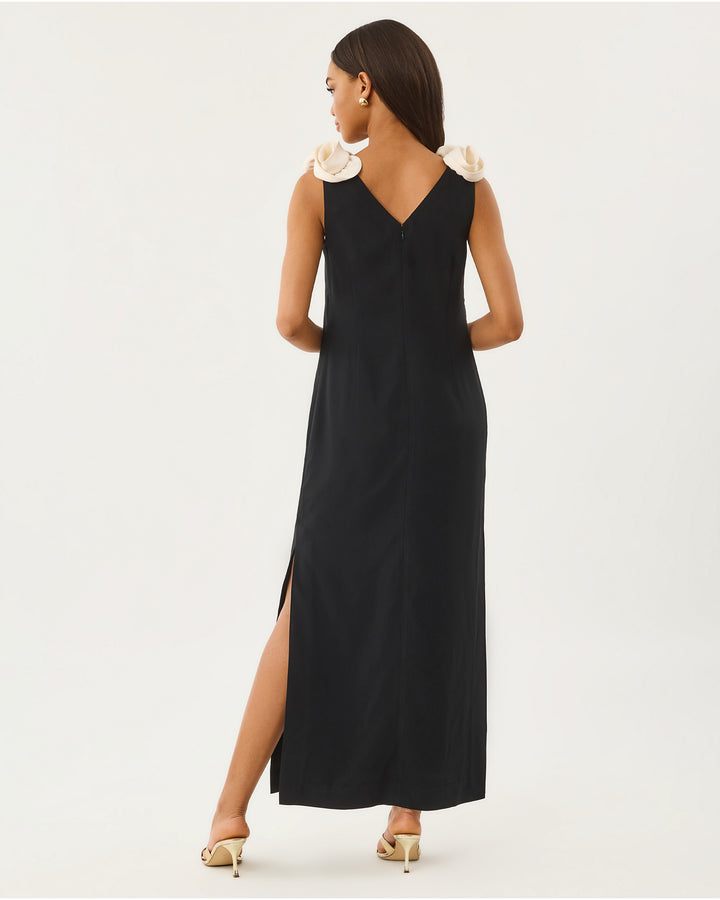Roslind Maxi Dress - Noir