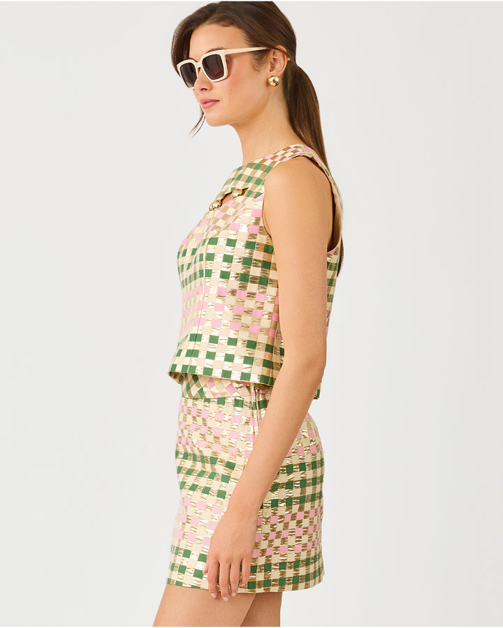 Paloma Sleeveless Top - Oregano Golden