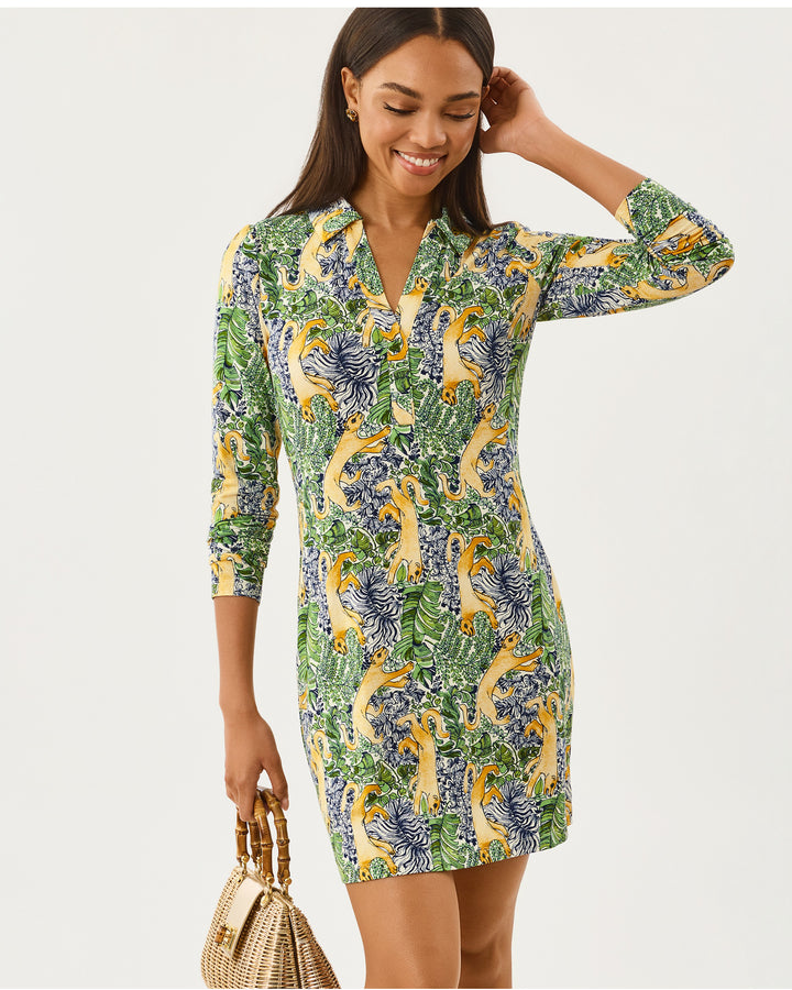 Ollie Upf 50+ Dress - Multi Lil Palm Prowl