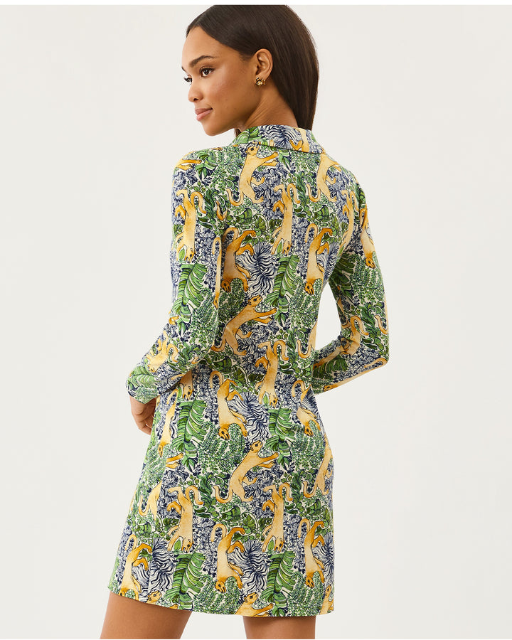 Ollie Upf 50+ Dress - Multi Lil Palm Prowl