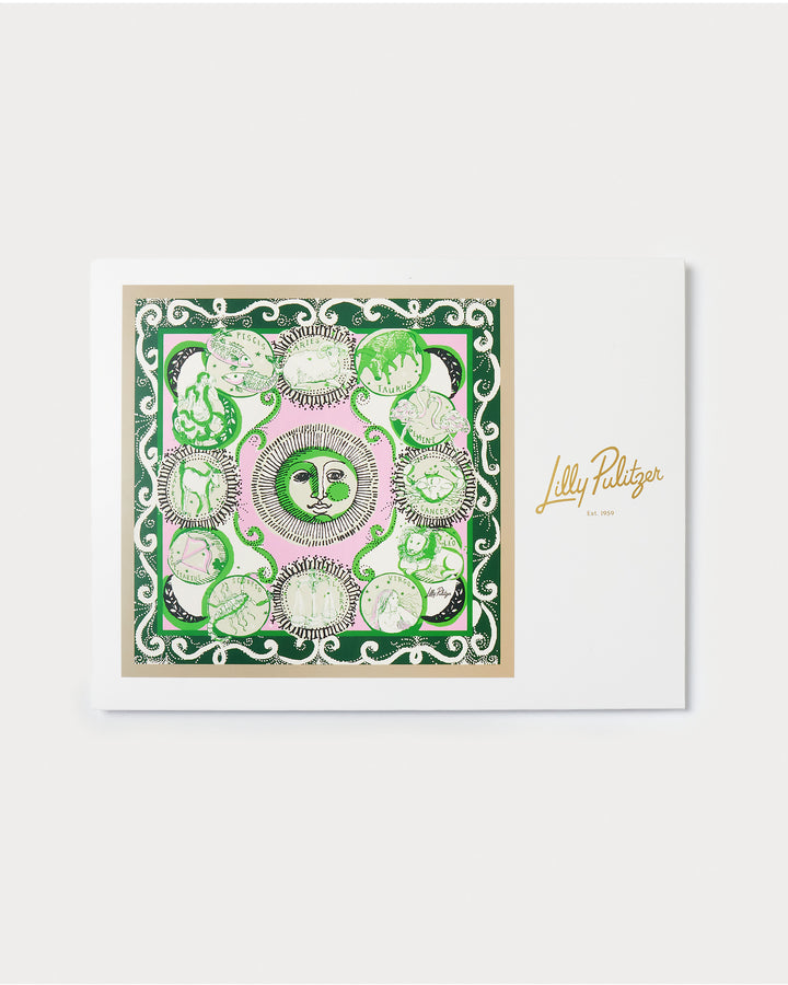 Colony Silk Scarf -  Conch Shell Pink Written In The Stars